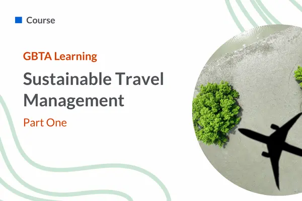 Sustainable Travel Management: Part 1 primary image